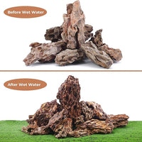 6-8 Inches Natural Dragon Stone 6 PCS Aquarium Rocks for Aquascaping, Aquarium Landscaping, Terrariums, Fish Tank Decoration, Vivariums, Paludarium, Reptile and Amphibian Enclosures