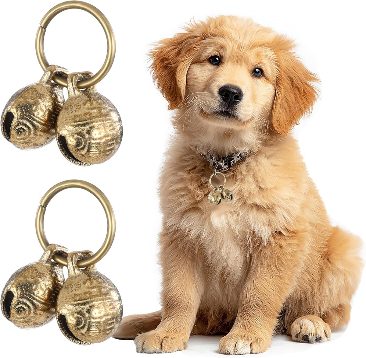 Styquenzer Copper Bell for Dog Collar - Medium