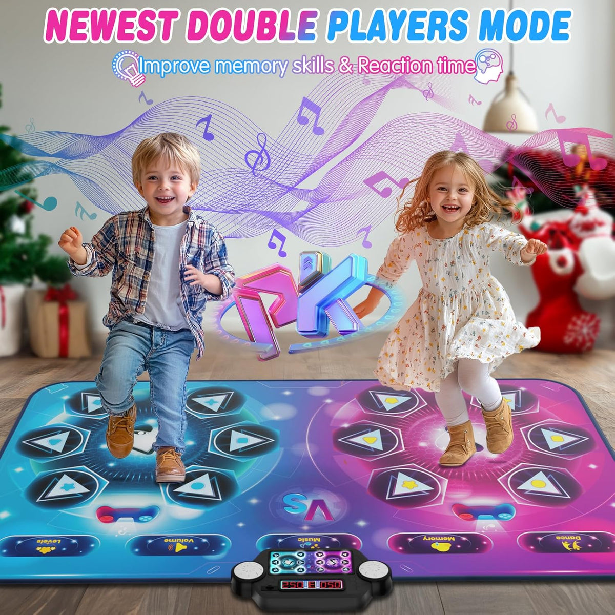 maysida Dance Mat Toy Gift for Kids ages 3-12 - Purple - image 3