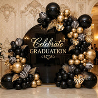 RUBFAC Gold Balloons Different Sizes Chrome Gold Balloon Arch Kit - Gold - image 4