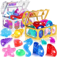 YUJUN 10PCS Diving Gem Pool Toys for Kids Swimming Pool Party Favors – Fun for Kids & Family - Ocean&classic