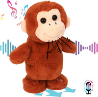 Hopearl Talking Singing Cowgirl Repeats What You Say Girl Walking - Monkey