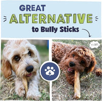 Pawstruck Natural 5-7" Beef Collagen Sticks for Dogs – Long-Lasting Rawhide Alternative, High Protein & Low Fat with Chondroitin & Glucosamine – 5 Pack