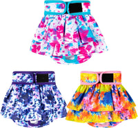 wegreeco Dog Diapers Female - Medium (Pack of 3) / Colorful