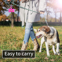 10 Pack Bone Shaped Poop Bag Dispenser Pet Waste Disposal Bag - Random Color (10 Pack) - image 2