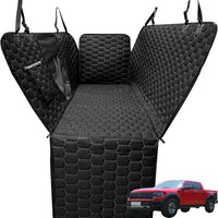 Dog Car Seat Covers for Back Seat - Hammock-61"W / Black