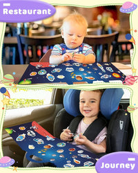Benresive Reusable Sticker Book, Travel Stickers for Kids - Space - image 3