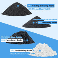 C1 Pro Max Professional Rock Tumbler Kit - Large 6LB Rock Tumbler Grit Kit - image 4