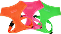 Puppia Soft Harness A - M Over-The-Head Soft Mesh Harness Neon Pink – Essentials for Dogs - X-Small / PINK - image 3