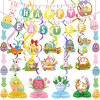 Gusgrop Halloween decorations set with Happy Halloween and Trick or Treat banners and bat garlands - view 3