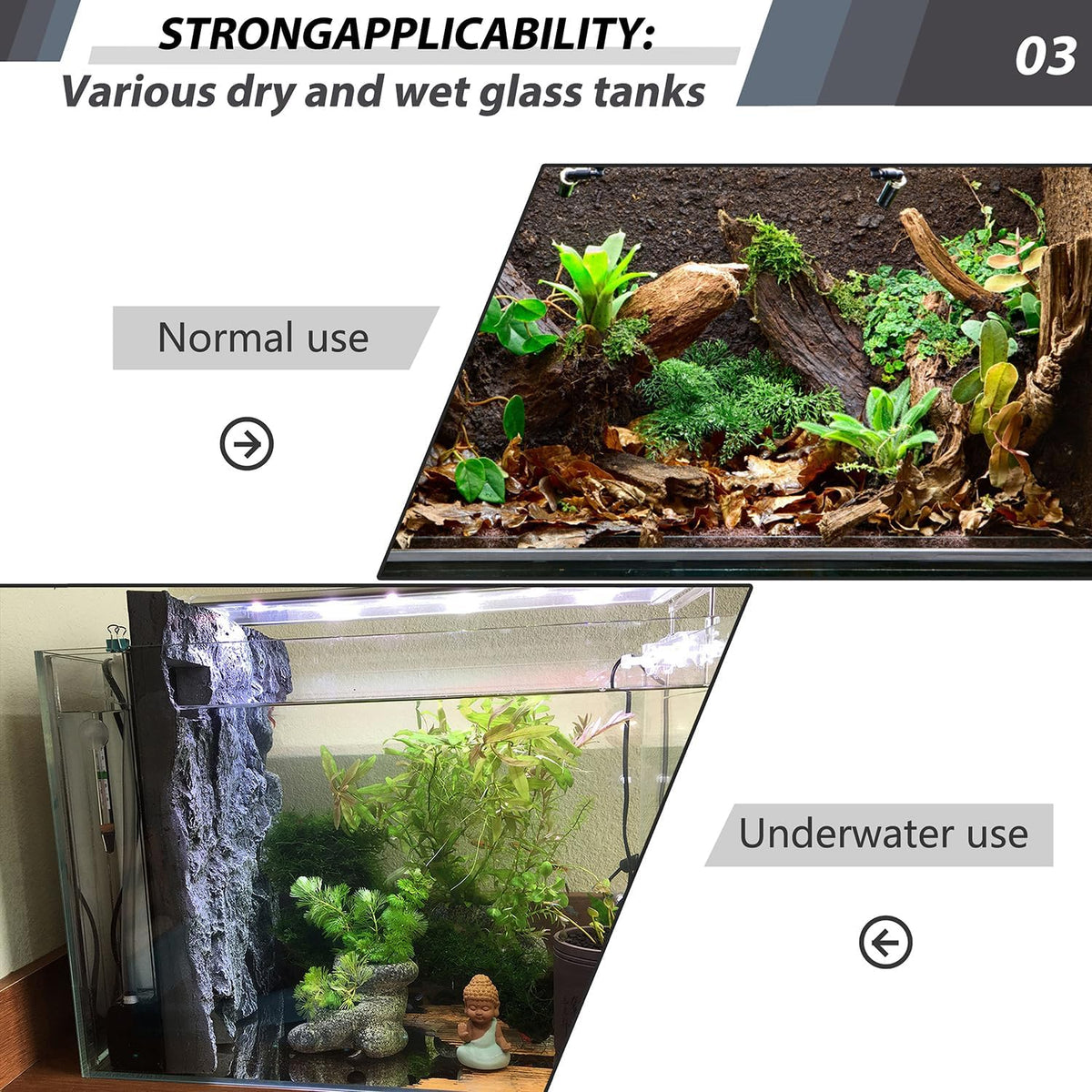 4pcs Rock Terrarium Background, 3D Reptile Tank Background Board - Paleyellow-17.7"*11.8"（1pcs） - image 4