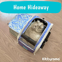 Soft-Sided Airline Approved Cat Carrier with Expandable Hideaway - Capri Nights - image 4