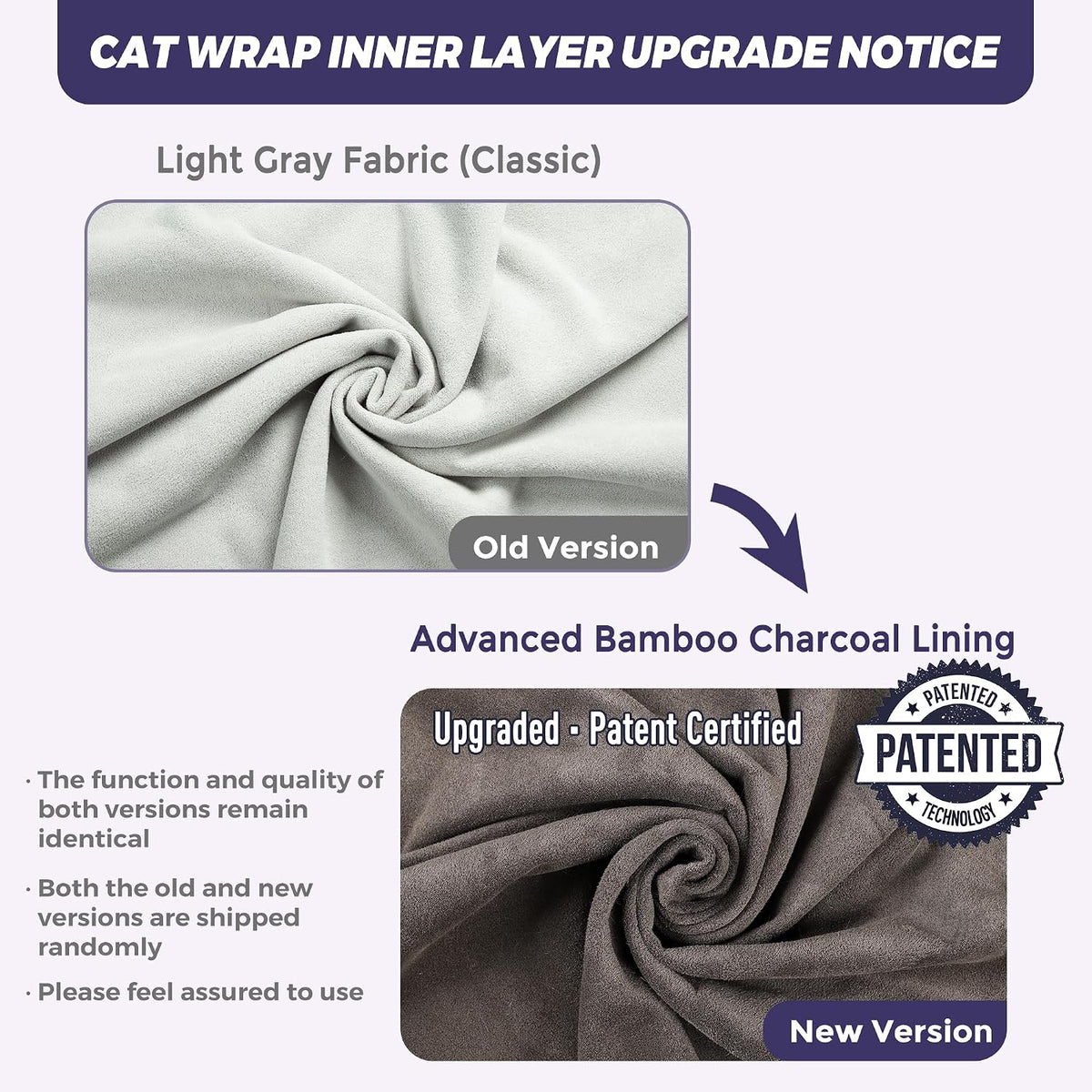 Paw Legend 27.6" Cat Wrap for Grooming Cat Wrap for Cutting Nails Cat - L(27.6'x27.6") / Space Cat Pattern - image 3