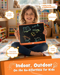 LCD Writing Tablet 10 Inch - Orange / 16inch - image 4