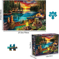 1000 Piece Puzzles for Adults, Premium Magic Book Jigsaw Puzzle – Fun for Kids & Family - Wilderness - image 4