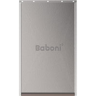 Baboni Replacement Flap for Dog and Cat Doors Including Screws - Brown Magnetic Strip / Large(Pack of 1) / For baboni metal dog door