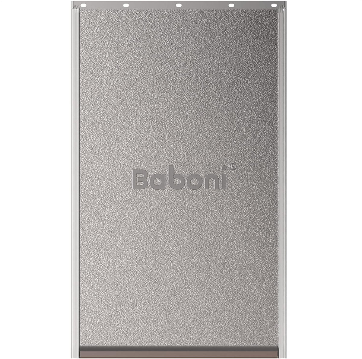 Baboni Replacement Flap for Dog and Cat Doors Including Screws - Brown Magnetic Strip / Large(Pack of 1) / For baboni metal dog door