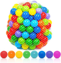Playz Crush Proof Ball Pit Balls 50 Count - 500 Balls
