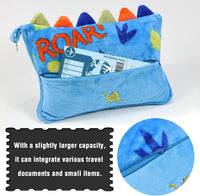 VigorSpring 3-in-1 kids travel pillow and blanket set, plush character pillow with hidden flannel bl - view 20