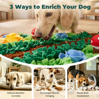 Avont Snuffle Mat for Dogs, Extra-Large 29.9"x21.3" Slow Feeder – Essentials for Dogs - image 3