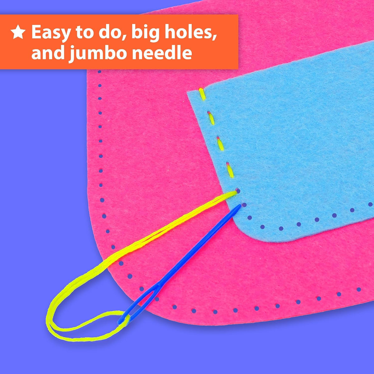 KRAFUN Sewing Bag Kit for Beginner Kids - image 4