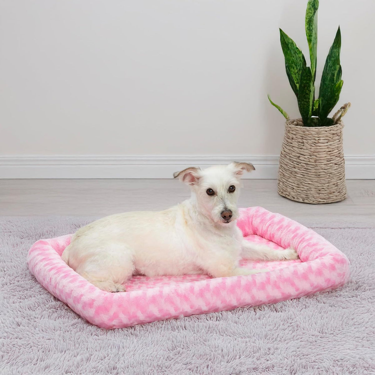 MidWest Homes for Pets QuietTime XXS Dog Bed - Pink / 30 Inch - image 2
