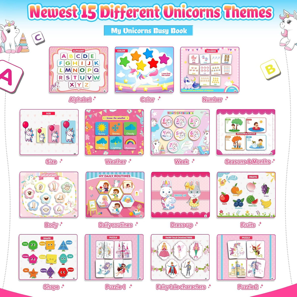 Dinosaur Toys for Kids 3-5 - Unicorn - image 2