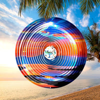 FONMY Wind Spinner Mandala Starry Sky 12 inch 3D Stainless Steel - 12inch / Mgb06 - image 4