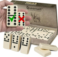 Queensell Dominos Set for Adults - MEGA