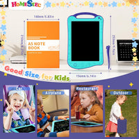 Astrodraw Drawing Pad, LCD Writing Tablet for Kids - Aqua/Purple - image 3