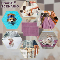 Chumia 4 Pcs Dog Towels for Drying - 30 x 50 Inch / Purple - image 3