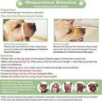 Mayerzon Dog Muzzle, Patented Soft Mesh Muzzle for Small Medium Large Dogs for Scavenging Biting Licking and Chewing, Allows to Pant and Drink (L, Black)