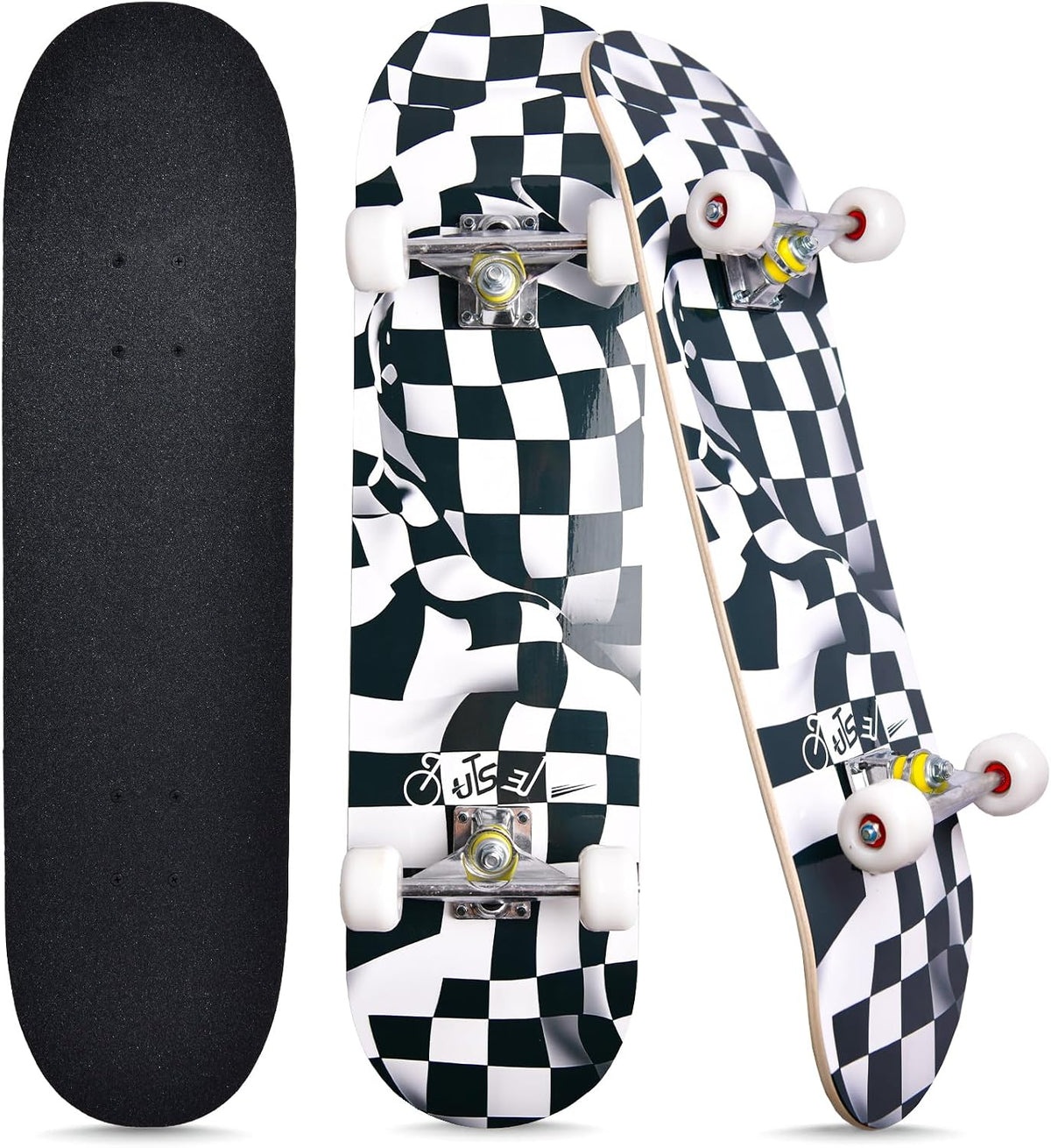 Skateboards for Beginners Kids Boys Girls and Adults, 31''x8'' - Motion Check