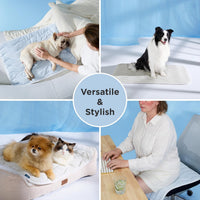 Bedsure Cooling Mat for Large Dogs - 35" x 23" (L-Crate) / Grey - image 4