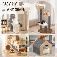 Self-Adhesive Cat Scratching Mat - Dark Grey / 78.7"X15.8" - image 3
