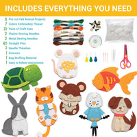 Craftorama Sewing Kit for Kids - Pets - image 2