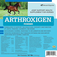 Uckele by SmartEquine Arthroxigen | Horse Joint Supplement, Glucosamine & MSM for Horses | Encourages Strong Joints Mobility, Soft Tissue and Overall Wellness | 6.7 lb Bag