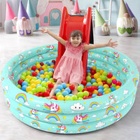 Jasonwell Inflatable Baby Kiddie Pool - 59" Unicorn - image 4
