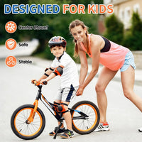 LEICHTEN Kickstand for Kids Bike Center Mount for 16 18 20 Inch - Black / For 16-20 Inch Wheels - image 2