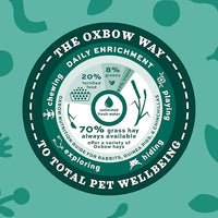 Oxbow Essentials Rabbit Food, Senior, Made Alfalfa for Rabbit, Vitamin & Mineral Rich Pet Pellets, Small Animal Pet Products, Bunny Food, Made in USA, High Fiber, 8 lb. Bag