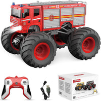 Desdoni 1:18 scale remote control school bus toy with LED headlights - view 2