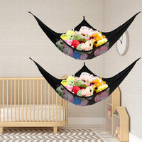 Stuffed Animal Net or Hammock, Stuffed Animal Net - Black / 70 Inch (Pack of 2) - image 3