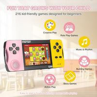 Handheld Games for kids Built-in 200+ Classic Retro Games - Pink - image 3