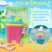 KUBUSFLY Beach Toys with 3 Castle Buckets - image 3