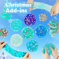 6-Pack Pink Slime Kit for Girls - Snowman - image 3