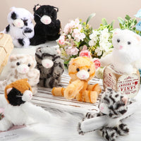 Liliful 8 Pack Kids Plush Gifts Stuffed Animal Slap Bracelets - Kittens - image 3