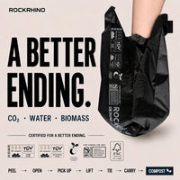 ROCKRHINO Ultra Thick Dog Poop Bags, Multi-Layer Bottom, Opaque - 1 Count (Pack of 210) - image 4