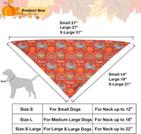 ADOGGYGO Pink Halloween Dog Bandanas Girl - Large / Thanksgiving - image 4