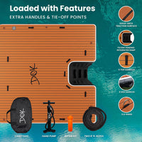 DOK Dog-DOK Inflatable Dock Platform: Safe & Easy Water Access - 8' x 8' / Party-DOK - image 4