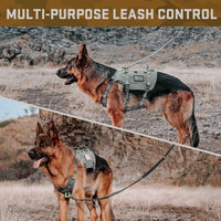 Forestpaw Tactical Dog Harness for Medium Dogs, Service Dog Vest - S:Chest 17-25",Fit 20-35lbs / Gray - image 3